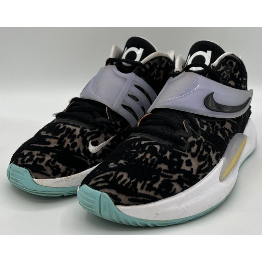 Nike KD14 Black/White Copa Melon Tint Floral Mens Size 8.5 Basketball Shoes
